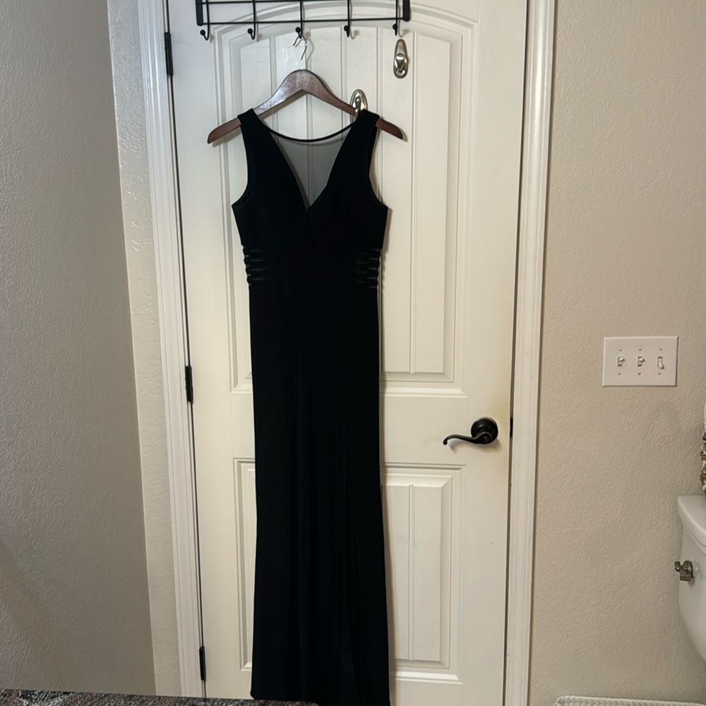 Black formal dress. Morgan and co. Size 7